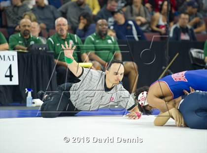 Thumbnail 1 in CIF State Boys Wrestling Championships (Semfinals) photogallery.
