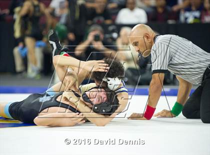 Thumbnail 3 in CIF State Boys Wrestling Championships (Semfinals) photogallery.
