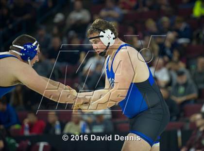Thumbnail 3 in CIF State Boys Wrestling Championships (Semfinals) photogallery.