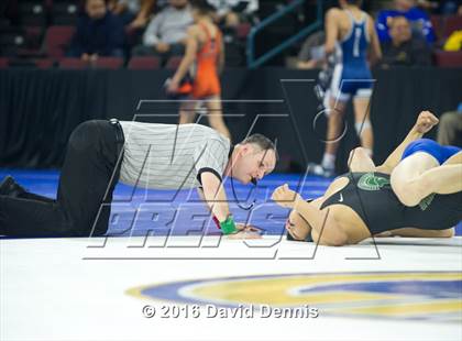 Thumbnail 1 in CIF State Boys Wrestling Championships (Semfinals) photogallery.