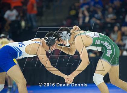 Thumbnail 1 in CIF State Boys Wrestling Championships (Semfinals) photogallery.