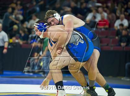Thumbnail 1 in CIF State Boys Wrestling Championships (Semfinals) photogallery.