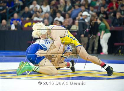 Thumbnail 2 in CIF State Boys Wrestling Championships (Semfinals) photogallery.
