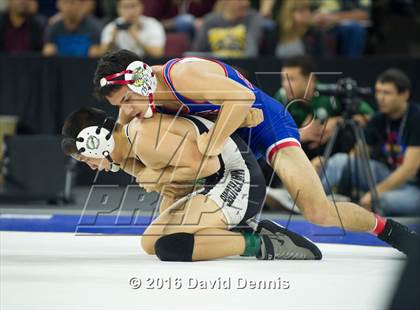 Thumbnail 3 in CIF State Boys Wrestling Championships (Semfinals) photogallery.