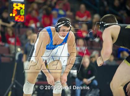 Thumbnail 1 in CIF State Boys Wrestling Championships (Semfinals) photogallery.