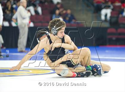 Thumbnail 2 in CIF State Boys Wrestling Championships (Semfinals) photogallery.
