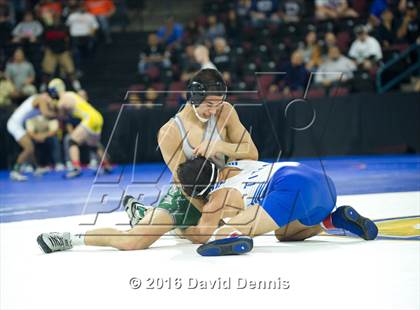 Thumbnail 3 in CIF State Boys Wrestling Championships (Semfinals) photogallery.