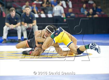 Thumbnail 2 in CIF State Boys Wrestling Championships (Semfinals) photogallery.