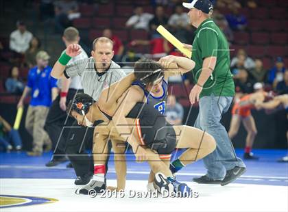 Thumbnail 3 in CIF State Boys Wrestling Championships (Semfinals) photogallery.