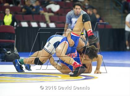 Thumbnail 1 in CIF State Boys Wrestling Championships (Semfinals) photogallery.