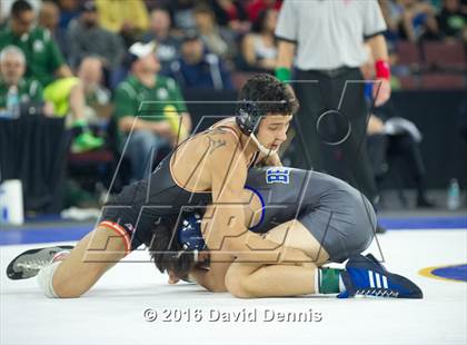 Thumbnail 3 in CIF State Boys Wrestling Championships (Semfinals) photogallery.