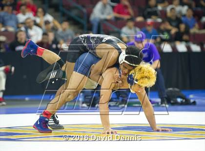 Thumbnail 3 in CIF State Boys Wrestling Championships (Semfinals) photogallery.