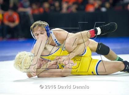 Thumbnail 2 in CIF State Boys Wrestling Championships (Semfinals) photogallery.