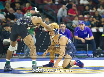 Thumbnail 1 in CIF State Boys Wrestling Championships (Semfinals) photogallery.
