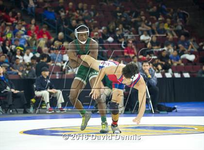 Thumbnail 2 in CIF State Boys Wrestling Championships (Semfinals) photogallery.