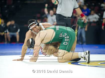 Thumbnail 2 in CIF State Boys Wrestling Championships (Semfinals) photogallery.