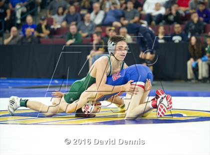 Thumbnail 1 in CIF State Boys Wrestling Championships (Semfinals) photogallery.