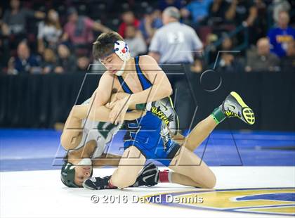 Thumbnail 3 in CIF State Boys Wrestling Championships (Semfinals) photogallery.