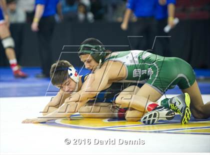 Thumbnail 1 in CIF State Boys Wrestling Championships (Semfinals) photogallery.