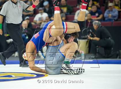 Thumbnail 2 in CIF State Boys Wrestling Championships (Semfinals) photogallery.