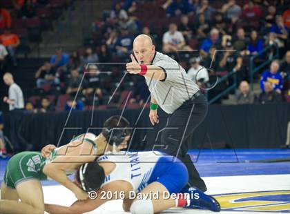 Thumbnail 2 in CIF State Boys Wrestling Championships (Semfinals) photogallery.