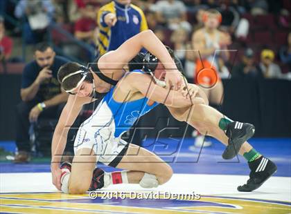 Thumbnail 3 in CIF State Boys Wrestling Championships (Semfinals) photogallery.