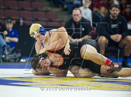 Thumbnail 2 in CIF State Boys Wrestling Championships (Semfinals) photogallery.