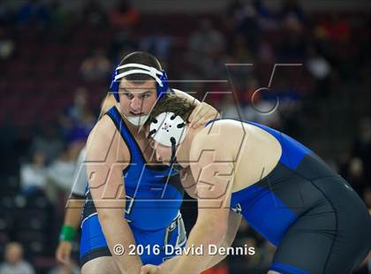 Thumbnail 2 in CIF State Boys Wrestling Championships (Semfinals) photogallery.