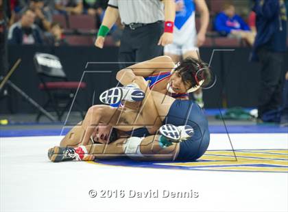 Thumbnail 1 in CIF State Boys Wrestling Championships (Semfinals) photogallery.