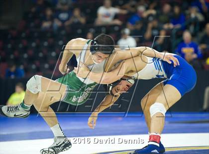 Thumbnail 1 in CIF State Boys Wrestling Championships (Semfinals) photogallery.