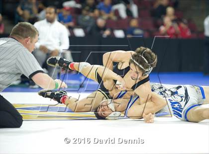 Thumbnail 1 in CIF State Boys Wrestling Championships (Semfinals) photogallery.