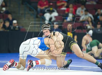 Thumbnail 3 in CIF State Boys Wrestling Championships (Semfinals) photogallery.