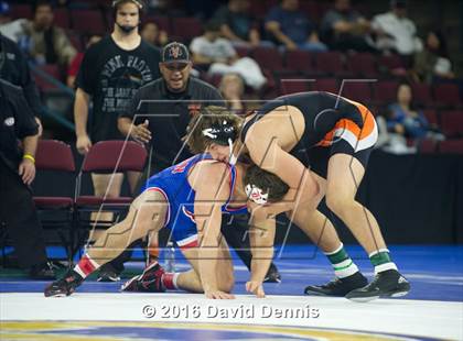 Thumbnail 2 in CIF State Boys Wrestling Championships (Semfinals) photogallery.