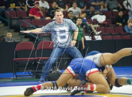 Thumbnail 3 in CIF State Boys Wrestling Championships (Semfinals) photogallery.