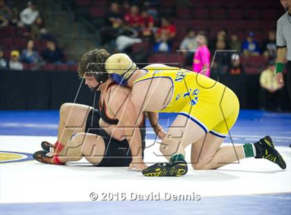 Thumbnail 3 in CIF State Boys Wrestling Championships (Semfinals) photogallery.