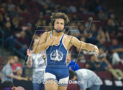 Thumbnail 3 in CIF State Boys Wrestling Championships (Semfinals) photogallery.