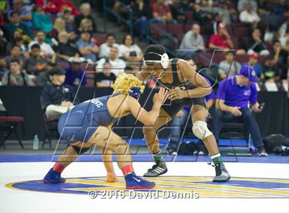 Thumbnail 1 in CIF State Boys Wrestling Championships (Semfinals) photogallery.