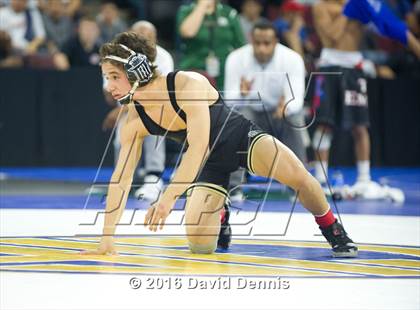 Thumbnail 1 in CIF State Boys Wrestling Championships (Semfinals) photogallery.