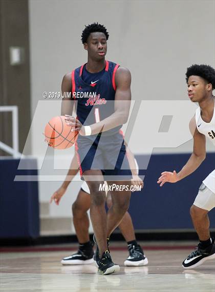Thumbnail 2 in Allen vs. Sam Houston (McDonald's Texas Invitational) photogallery.