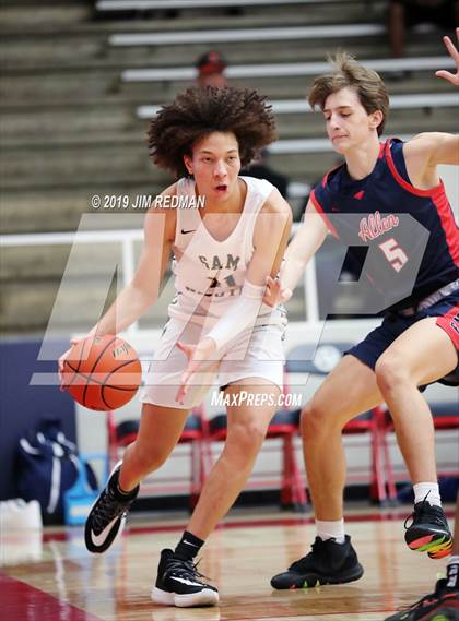 Thumbnail 3 in Allen vs. Sam Houston (McDonald's Texas Invitational) photogallery.