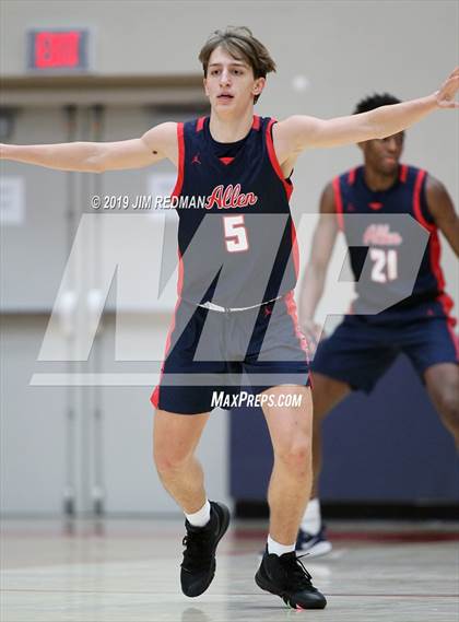 Thumbnail 2 in Allen vs. Sam Houston (McDonald's Texas Invitational) photogallery.