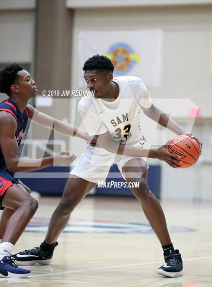Thumbnail 1 in Allen vs. Sam Houston (McDonald's Texas Invitational) photogallery.