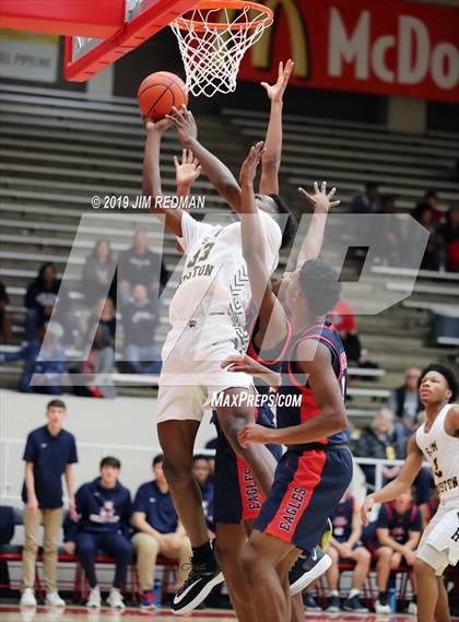 Thumbnail 1 in Allen vs. Sam Houston (McDonald's Texas Invitational) photogallery.