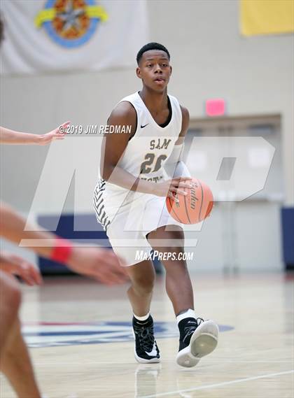 Thumbnail 2 in Allen vs. Sam Houston (McDonald's Texas Invitational) photogallery.