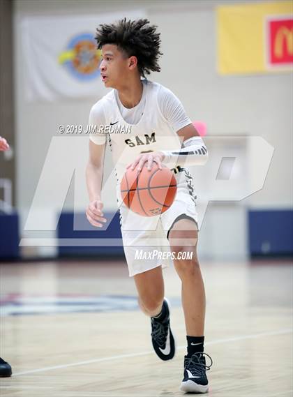 Thumbnail 3 in Allen vs. Sam Houston (McDonald's Texas Invitational) photogallery.