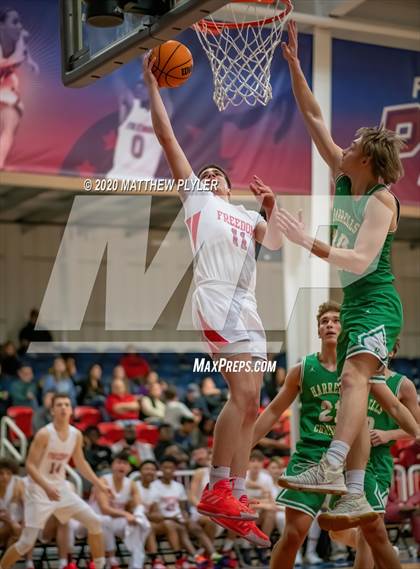 Thumbnail 1 in Harrells Christian Academy @ Freedom Christian Academy (NCISAA 2A State Playoffs Round 3) photogallery.