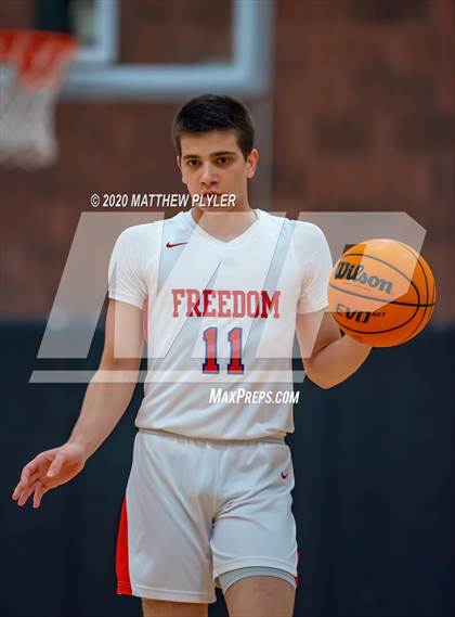 Thumbnail 1 in Harrells Christian Academy @ Freedom Christian Academy (NCISAA 2A State Playoffs Round 3) photogallery.
