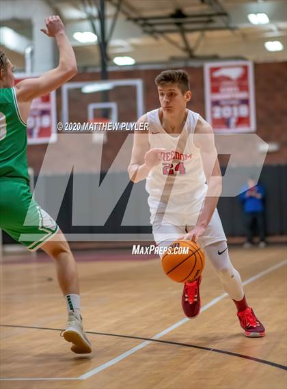 Thumbnail 3 in Harrells Christian Academy @ Freedom Christian Academy (NCISAA 2A State Playoffs Round 3) photogallery.