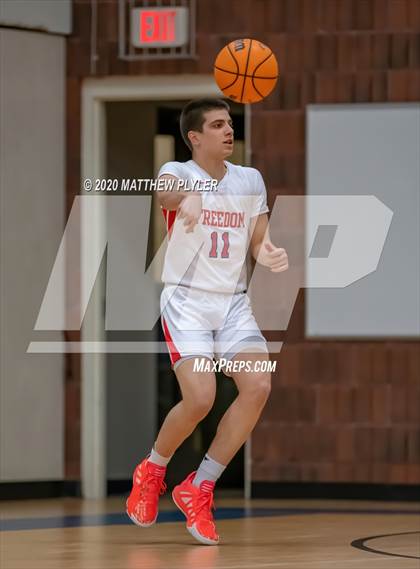 Thumbnail 3 in Harrells Christian Academy @ Freedom Christian Academy (NCISAA 2A State Playoffs Round 3) photogallery.