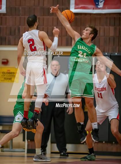 Thumbnail 3 in Harrells Christian Academy @ Freedom Christian Academy (NCISAA 2A State Playoffs Round 3) photogallery.